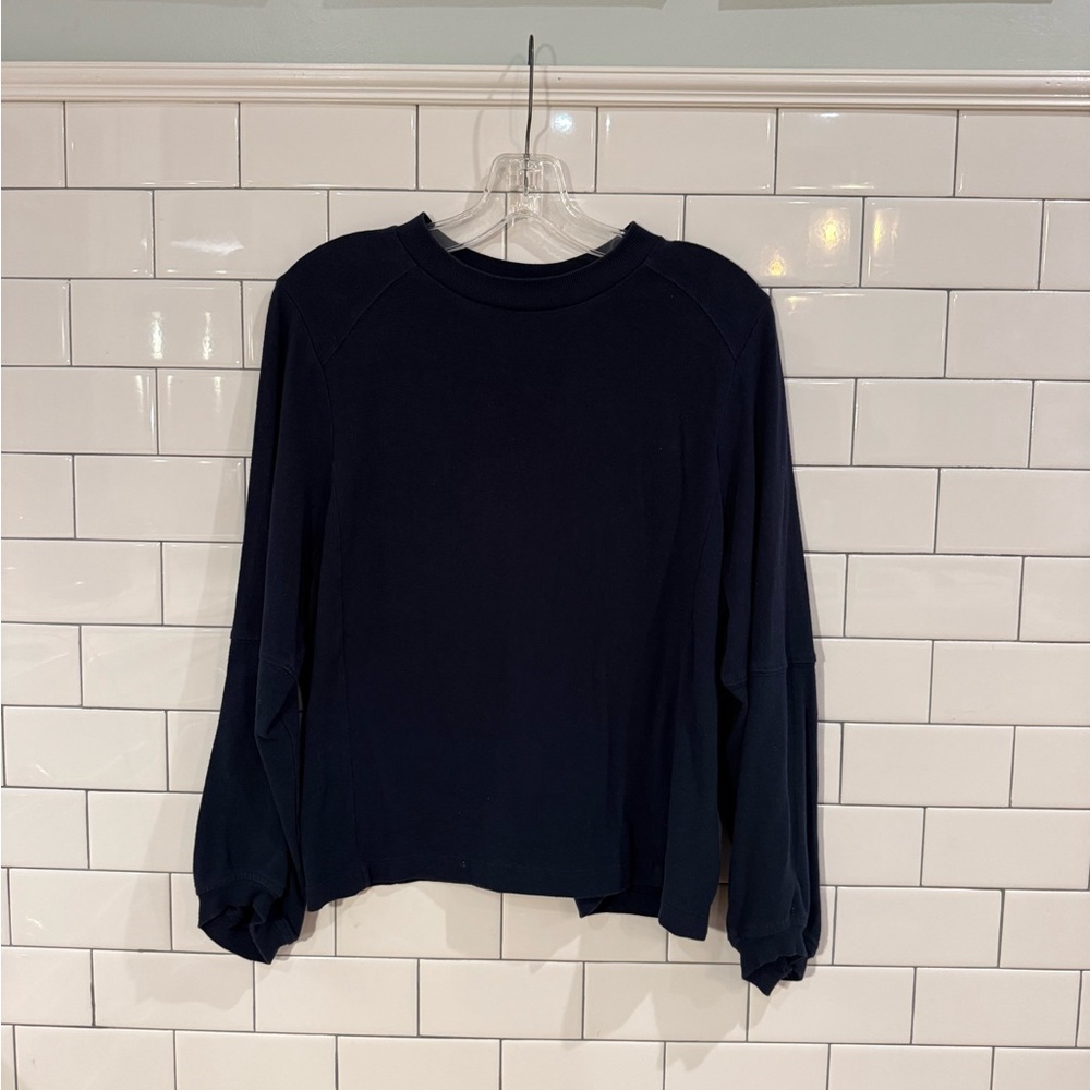 Banana Republic Navy Long Sleeve Top